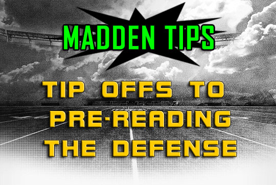 madden tips pre reading defense