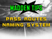 madden pass routes naming system