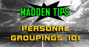 madden personnel groupings 101