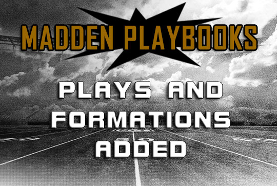 madden 20 playbook updates