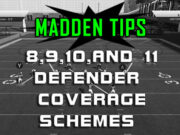 madden tips defender coverage schemes