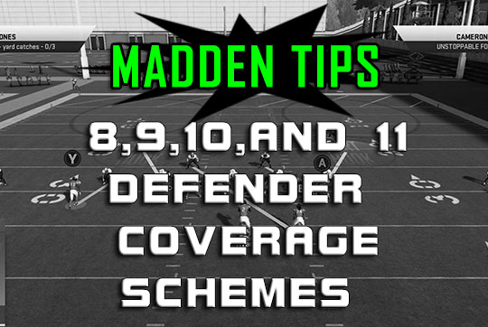 madden tips defender coverage schemes