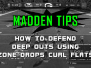 How To Defend Deep Outs Using Zone Drops Curl Flats