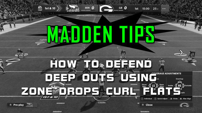 How To Defend Deep Outs Using Zone Drops Curl Flats 3 How To Defend Deep Outs Using Zone Drops Curl Flats