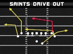 madden plays man press beater gun tight offset te saints drive out pllay diagram