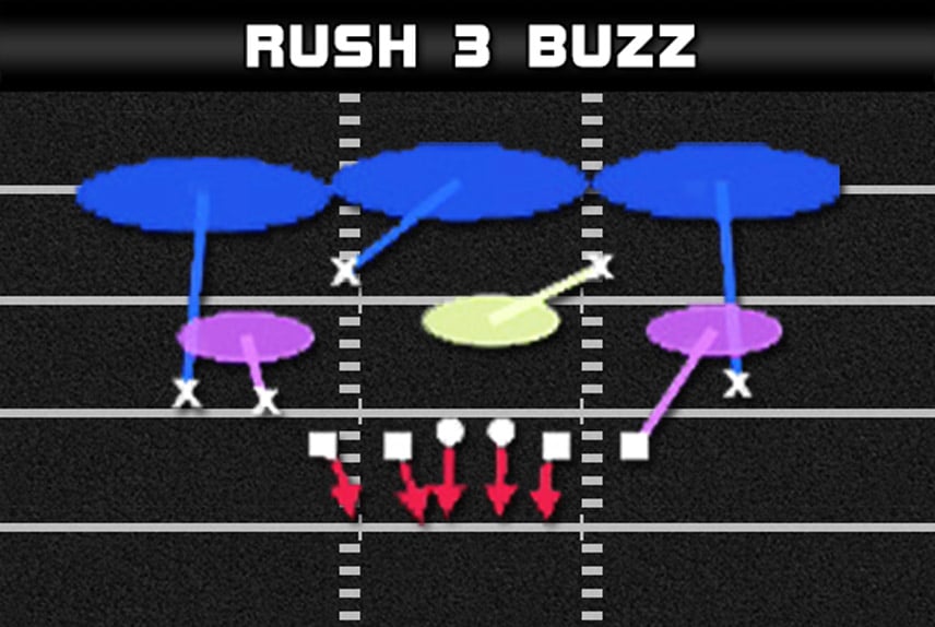 madden plays nickel double a gap rush 3 buzz banner def