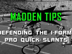 madden tips defending i form pro quick slants