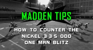 madden tips how counter nickel 3 3 5 odd one man blitz