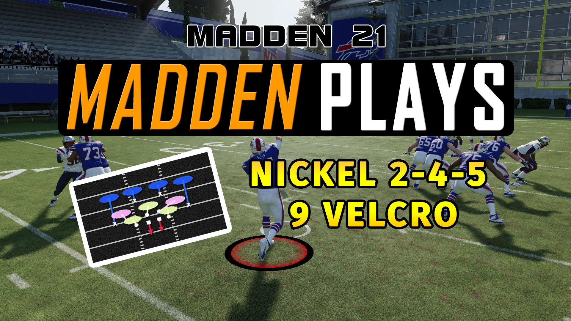 madden plays nickel 2 4 5 9 velcro