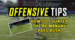 madden tips how to counter right end manual pass rush
