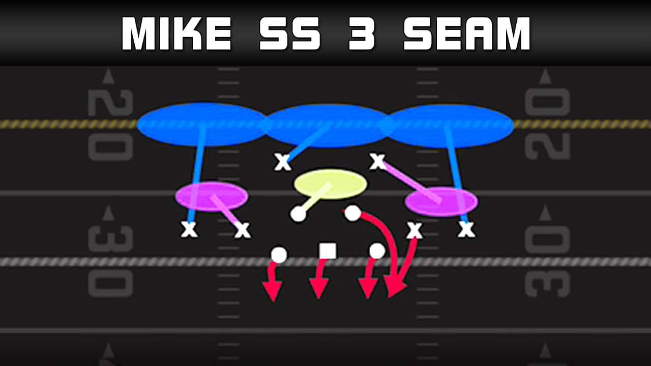 madden tips blitz setup dime 1 4 6 mike ss 3 seam play diagram