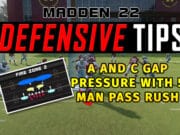 a and c gap pressure with 5 man pass rushyoutube thumb