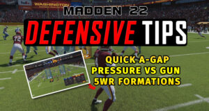quick a gap pressure gun 5wr formations madden defensive tips 