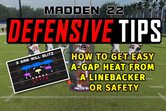 how to get easy a gap heat from a linebacker safety thumb