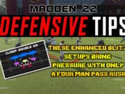 madden tips enhanced blitz setups four man pass rush youtube thumb