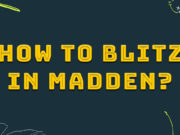 how to blitz in madden