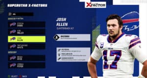 josh allen madden nfl 23 x factor and super star abilities