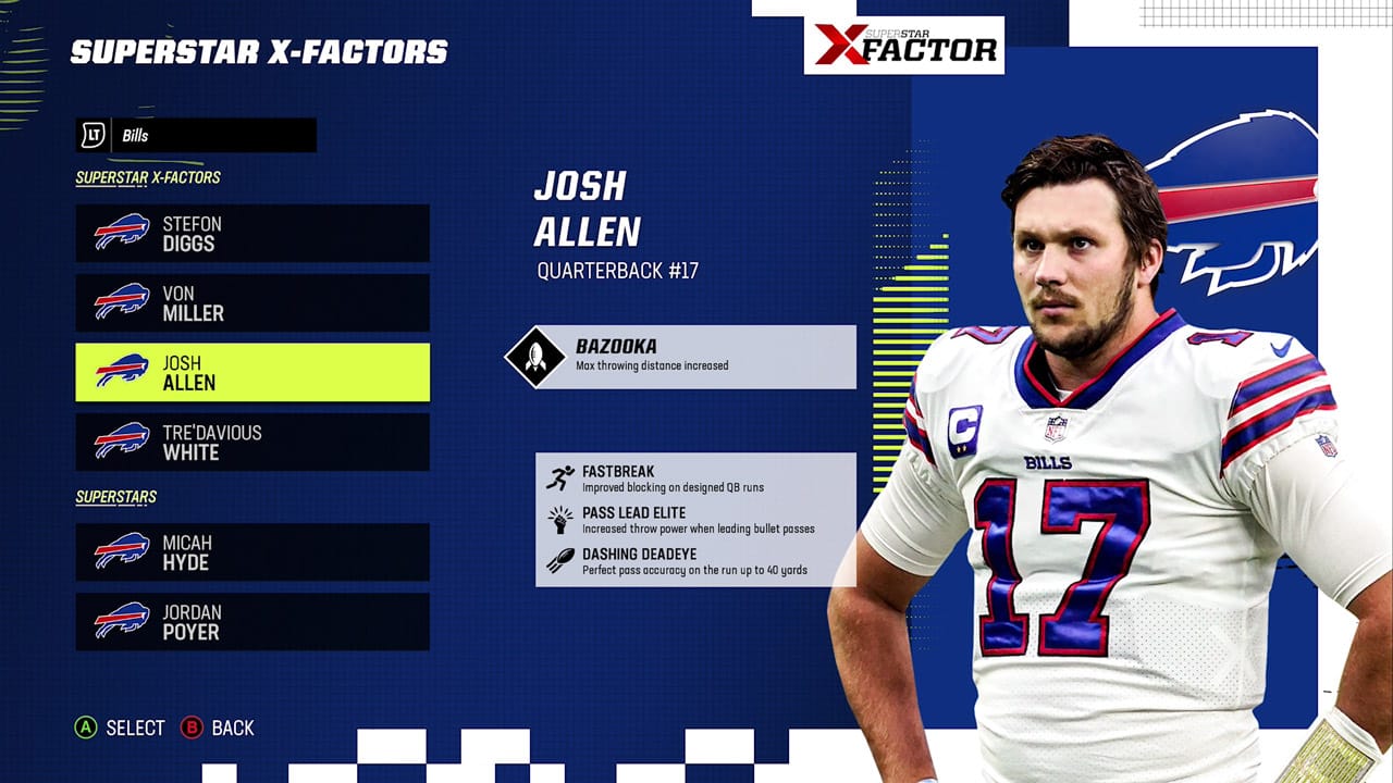 bills madden 23 ratings