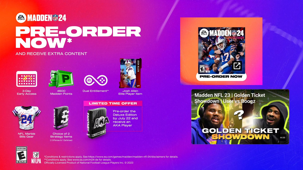 Madden NFL 24 pre-order guide, including deluxe edition and where to get  the game in time for release