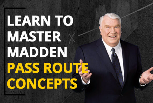 master madden pass route concepts advanced strategies