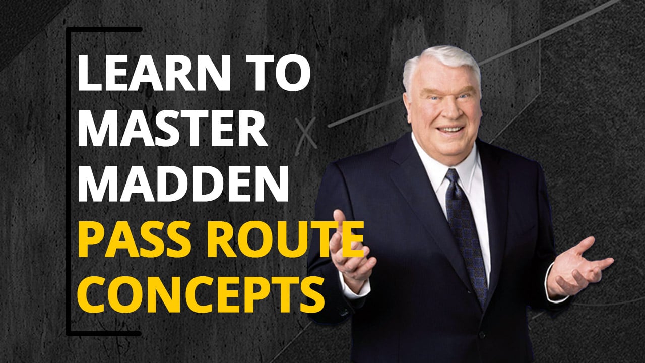 master madden pass route concepts advanced strategies
