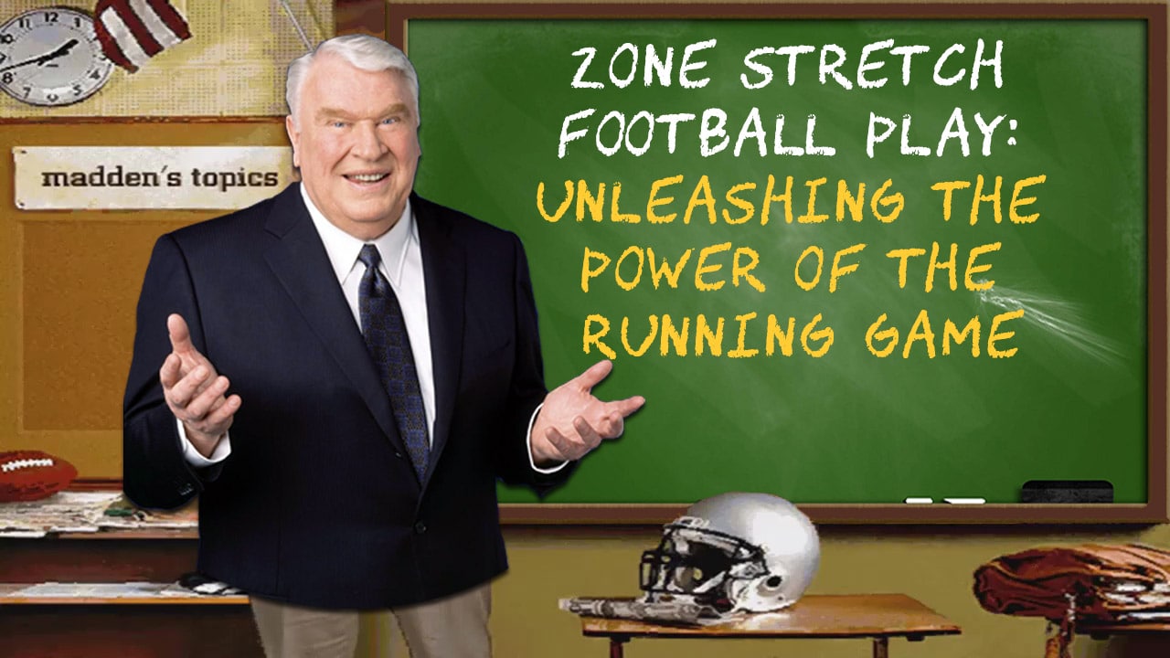 zone stretch football play unleashing the power of the running game