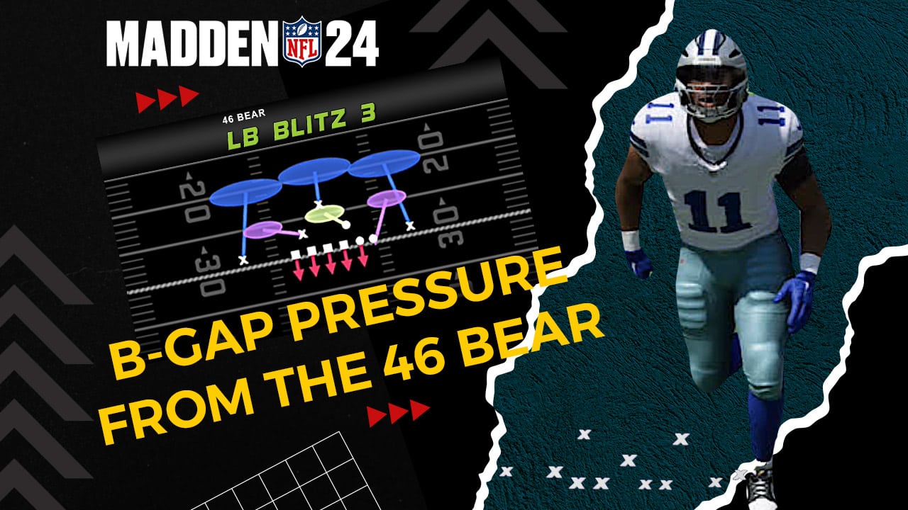 3 game changing blitzes from the 46 bear lb blitz 3 in madden 24