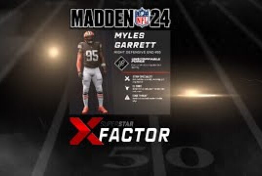Cleveland Browns’ Myles Garrett Dominates #Madden 24 with Unstoppable Abilities!