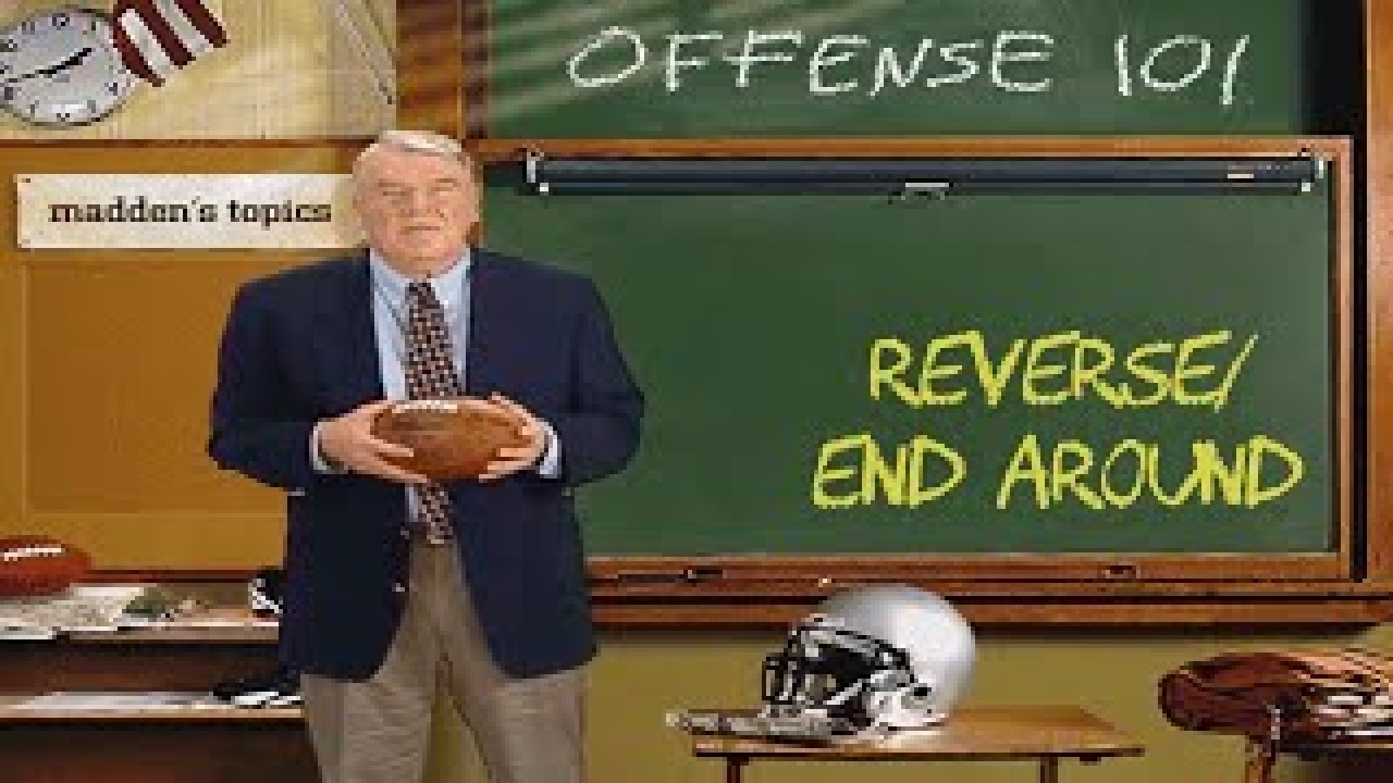 Madden 101 Offense – End Around – Reverse – John Madden
