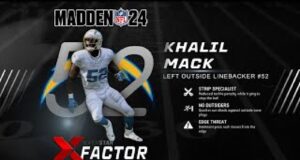 Khalil Mack’s Madden 24 X-Factor & Superstar Abilities #madden24