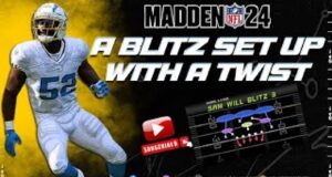 A Madden 24 Blitz Set Up With A Twist From The Nickel 3-3 Cub – Sam Will Blitz 3