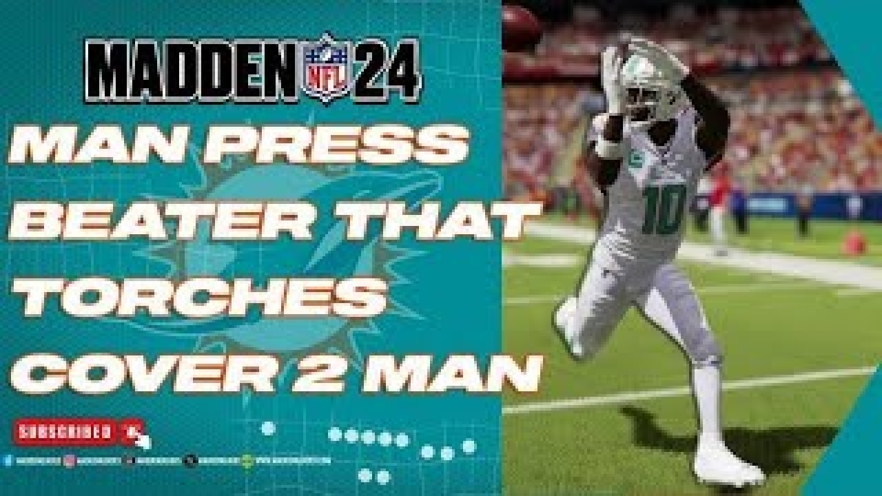 Score Big in Madden 24: Best Plays for Defeating Man Press