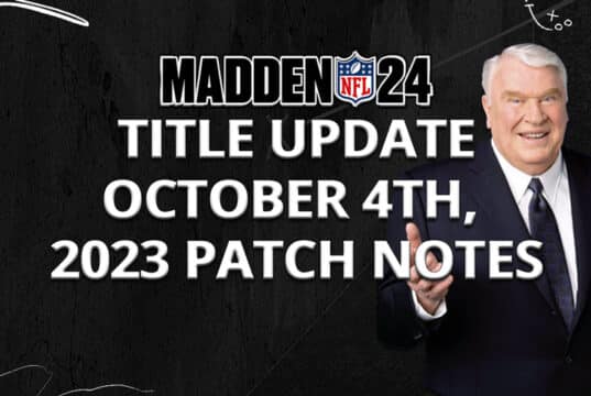 madden title upates