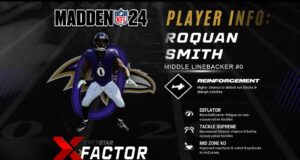 x factor madden 24 ravens r smith